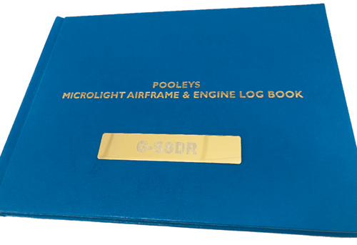 Pooleys Microlight Airframe & Engine Log Book