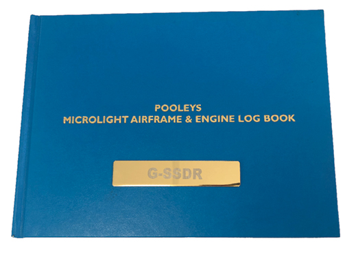 Pooleys Microlight Airframe & Engine Log Book