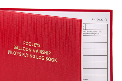 Pooleys Balloon and Airship Pilot's Log Book