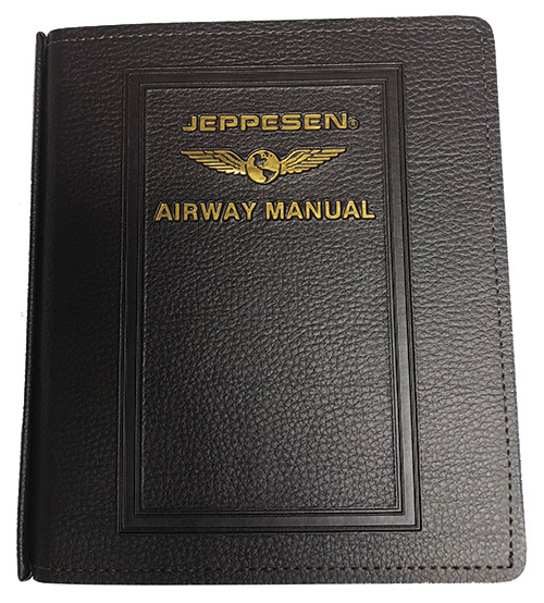 Combination CRP-5W Computer and Jeppesen General Student Pilot Route Manual