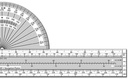 TNP-1 Plotter with Semi-Circular Protractor