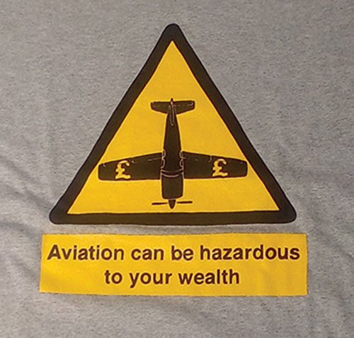 Hazard Flight T-Shirt – GREY