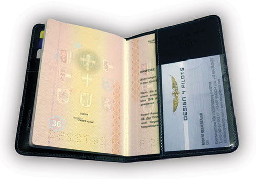 Design4Pilots - PILOT PASSPORT SET