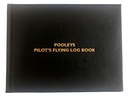 Pooleys Pilot Flying Log Book - Black