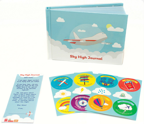 Sky High Journal Kids Travel Logbook