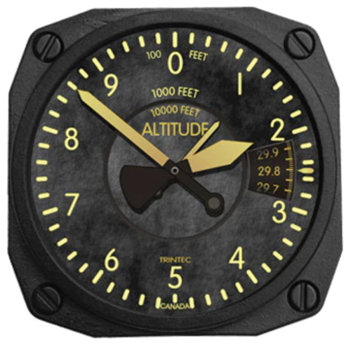 2" Vintage Altimeter Fridge Magnet