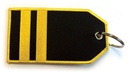 III Bar Epaulette – Baggage Tag / Key Ring