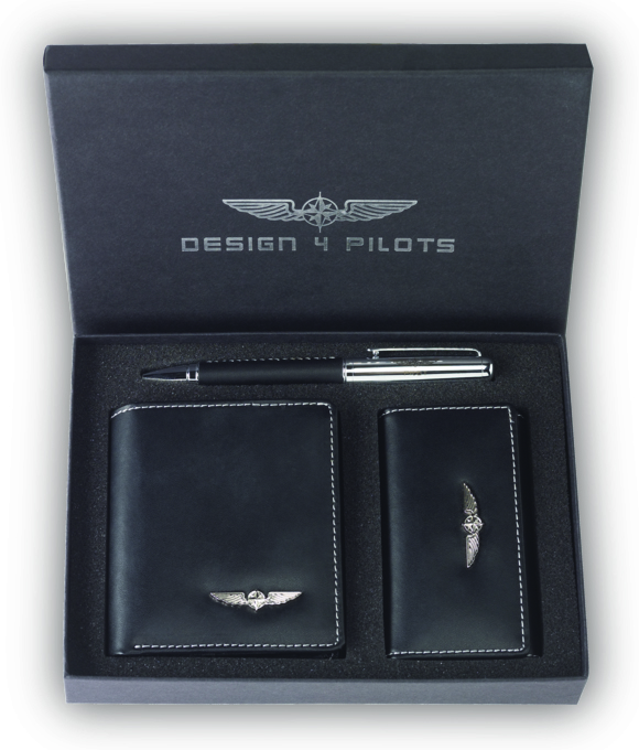 Design4Pilots - PILOT WALLET SET