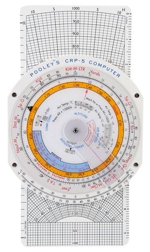 CRP-5W FLIGHT COMPUTER WITH WINDARM