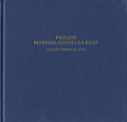 Pooleys Original Commercial Pilots Log Book