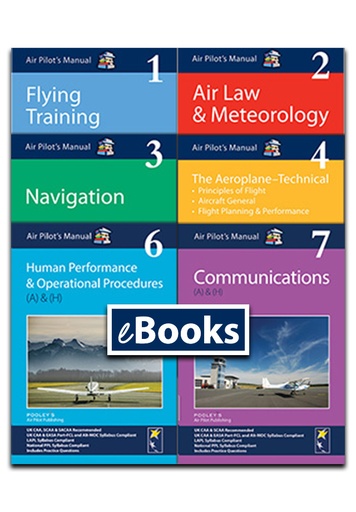AIR PILOT'S MANUAL VOLUMES 1–4, 6 & 7 FOR PPL (A) – EBOOKS