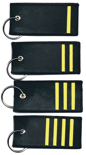 Epaulette Keyrings
