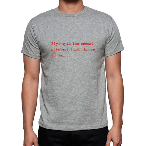 Greatest Thing Flight T-Shirt – GREY